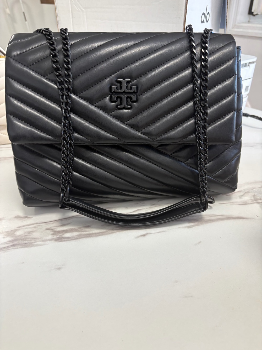 Tory Burch Kira Chevron Convertible Shoulder Bag